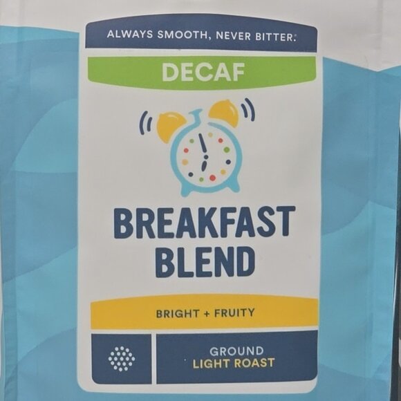 4 PACK Cameron's Decaf Breakfast Blend Coffee Ground Light Roast 40 Oz Total - Picture 3 of 7